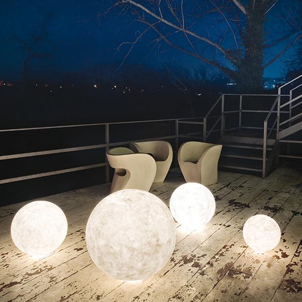 Ex Moon Floor Light by in-es.artdesign, available on Luxxdesign.com